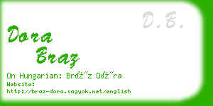 dora braz business card